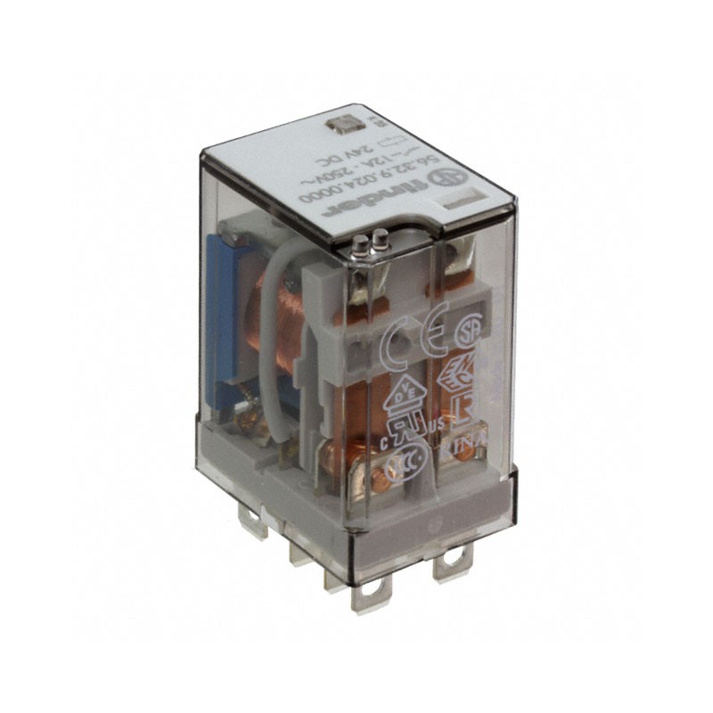 1 pcs : 56.32.9.024.0000 - RELAY GEN PURPOSE DPDT 12A 24V