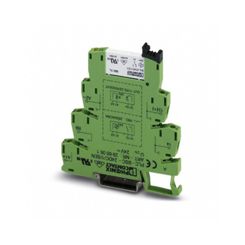 1 pcs : 2966317 - RELAY GEN PURPOSE SPST 50MA 24V