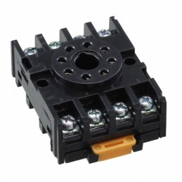 1 pcs : NDS-8 - RELAY SOCKET 8 POSITION DIN RAIL