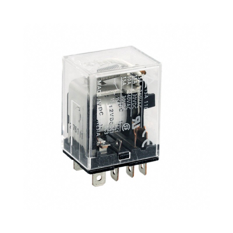 1 pcs : LY1N-DC12 - RELAY GEN PURPOSE SPDT 15A 12V