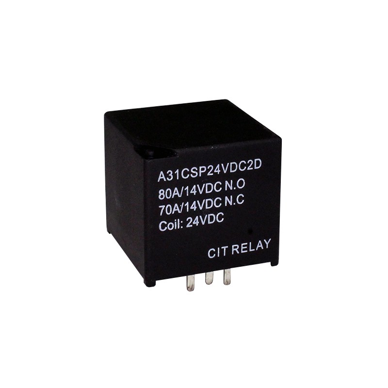 1 pcs : A31CSP24VDC2D - RELAY AUTOMOTIVE SPDT 80A 24V
