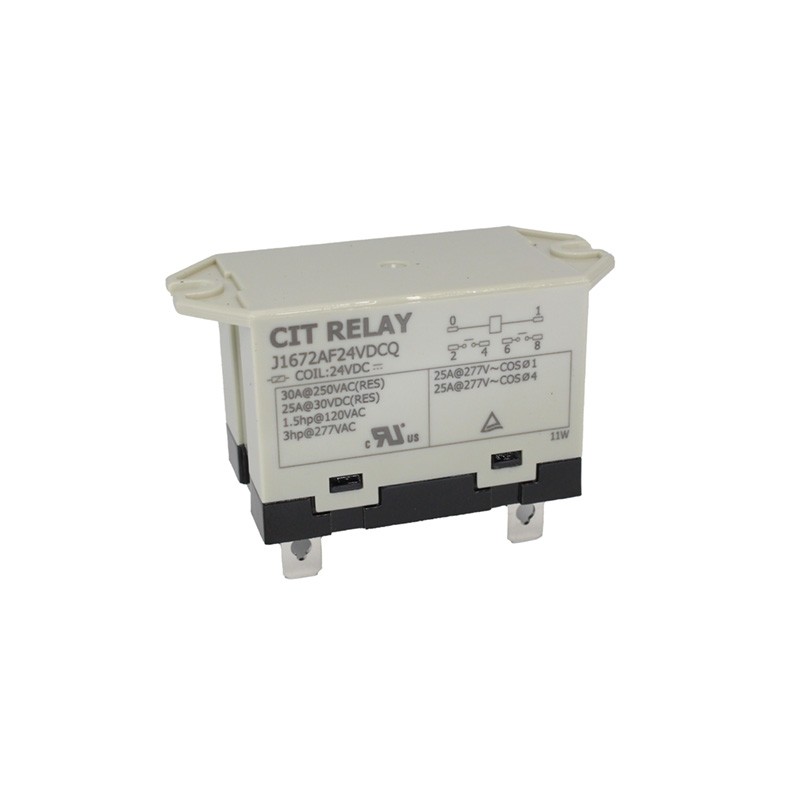 1 pcs : J1672AF24VDCQ - RELAY GEN PURPOSE DPST