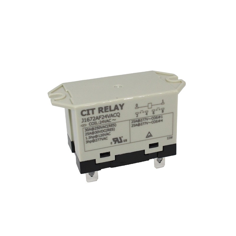 1 pcs : J1672AF24VACQ - RELAY GEN PURPOSE DPST