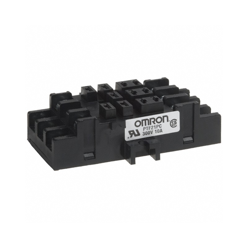 1 pcs : PTF21PC - RELAY SOCKET 11 POS CHASSIS MT