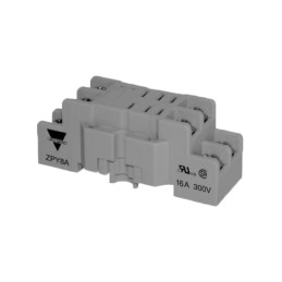 1 pcs : ZPY08A - RELAY SOCKET 8 POS CHASSIS MOUNT