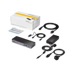 1 pcs - StarTech.com Dual Monitor 4K Docking Station with DisplayPort - 4 x USB ports, USB C