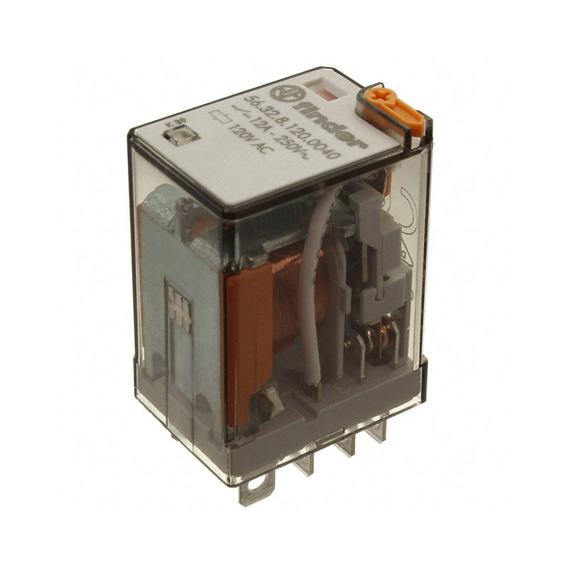 1 pcs : 56.32.8.120.0040 - RELAY GEN PURPOSE DPDT 12A 120V