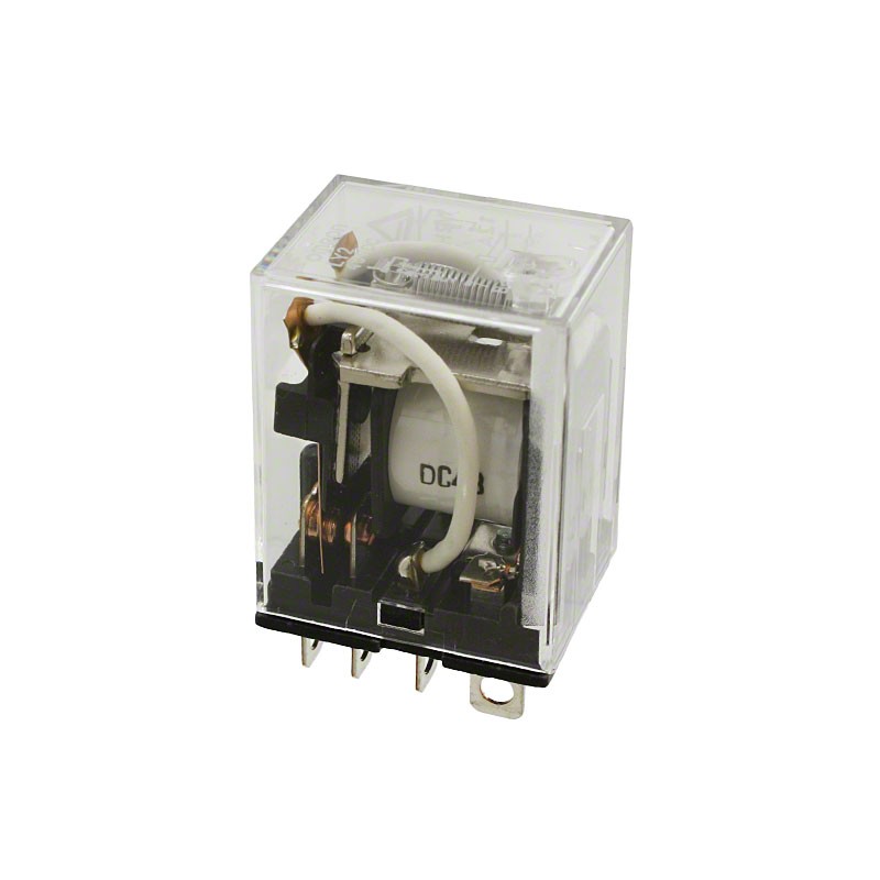 1 pcs : LY2-DC48 - RELAY GEN PURPOSE DPDT 10A 48V
