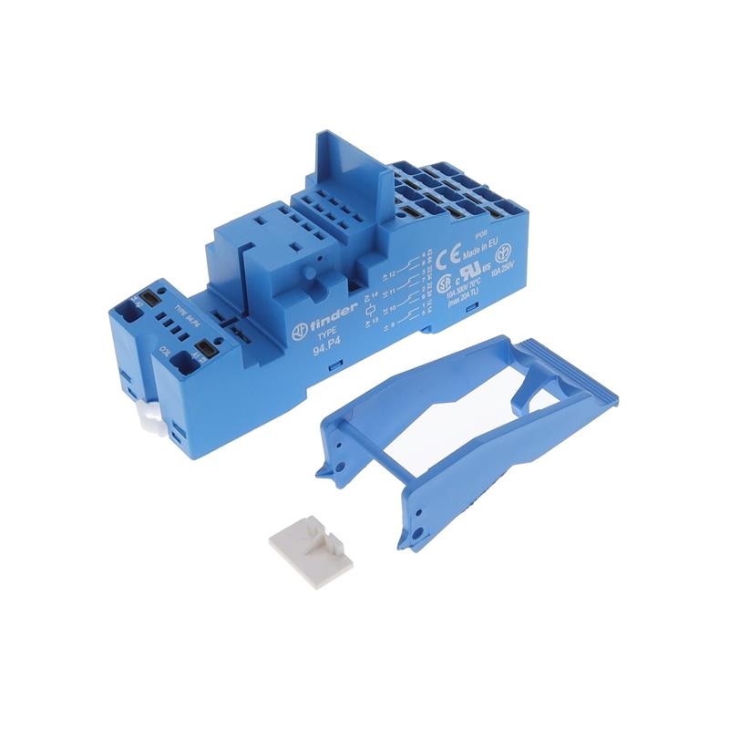 1 pcs : 94.P4SPA - SOCKET FOR 55.34 RELAY W/094.91.