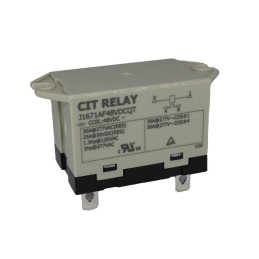 1 pcs : J1671AF48VDCQT - RELAY GEN PURPOSE SPST