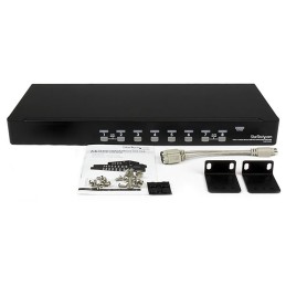 1 pcs - StarTech.com 8 Port USB VGA KVM Switch, 1920 x 1440 Maximum Resolution