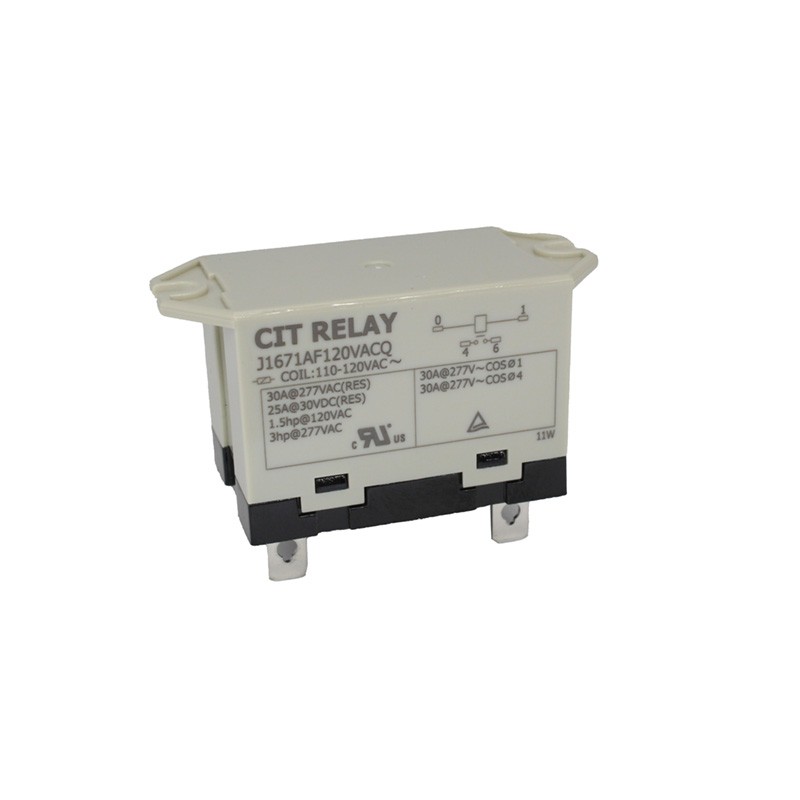1 pcs : J1671AF120VACQ - RELAY GEN PURPOSE SPST