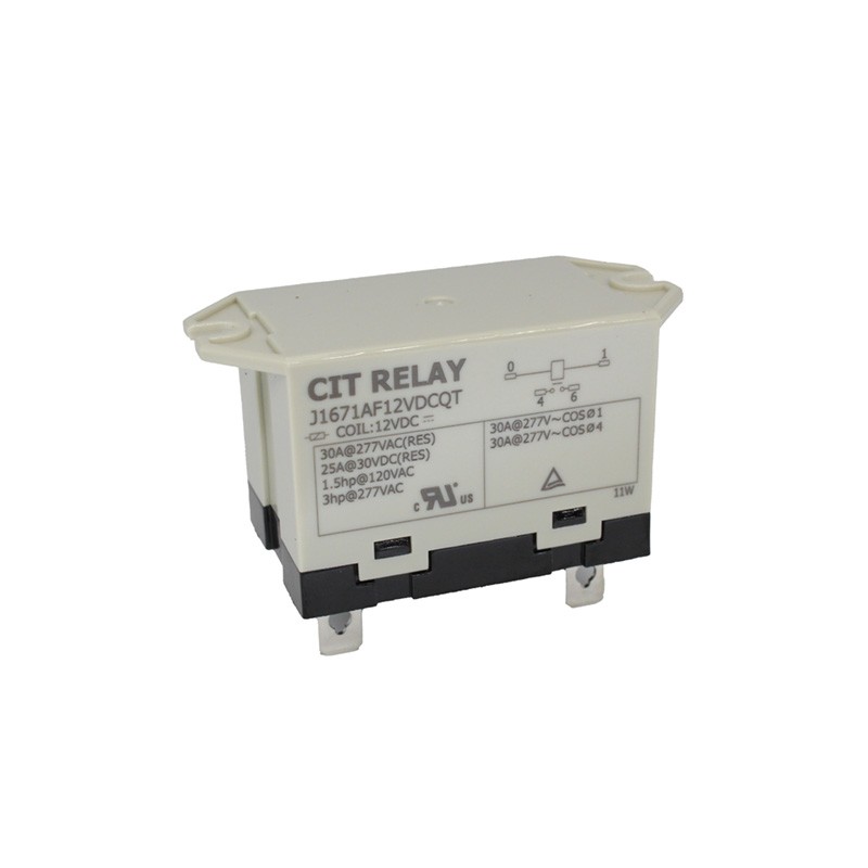 1 pcs : J1671AF12VDCQT - RELAY GEN PURPOSE SPST