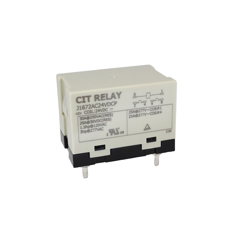 1 pcs : J1672AC24VDCP - RELAY GEN PURPOSE DPST