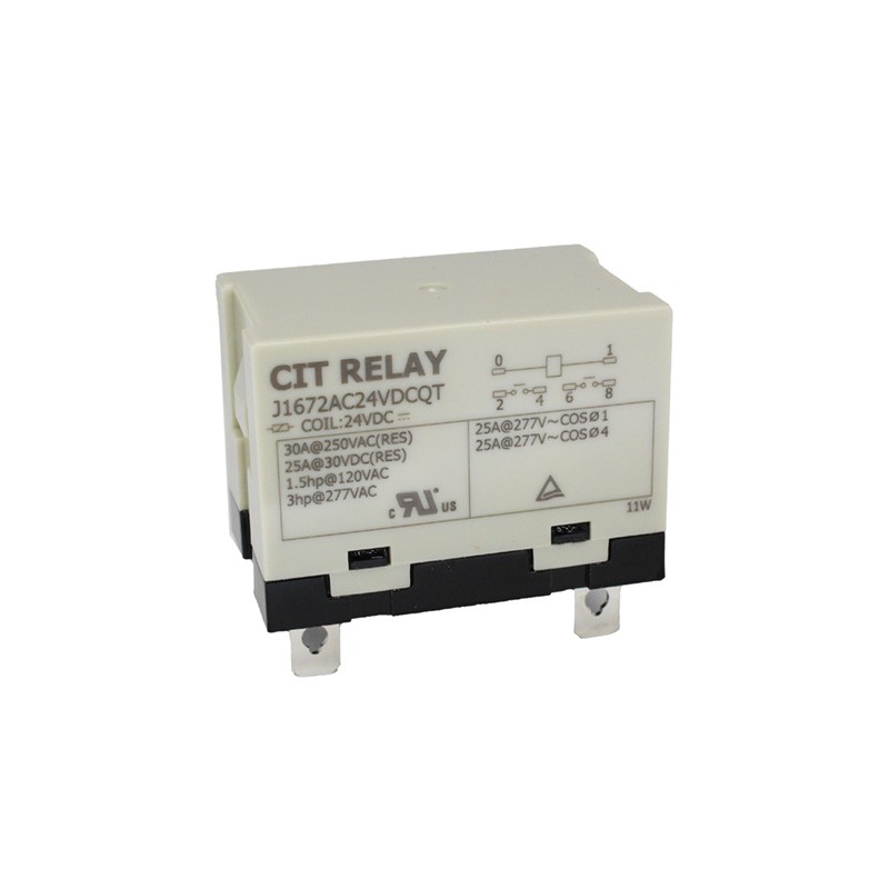 1 pcs : J1672AC24VDCQT - RELAY GEN PURPOSE DPST