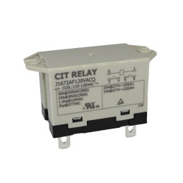 1 pcs : J1672AF120VACQ - RELAY GEN PURPOSE DPST