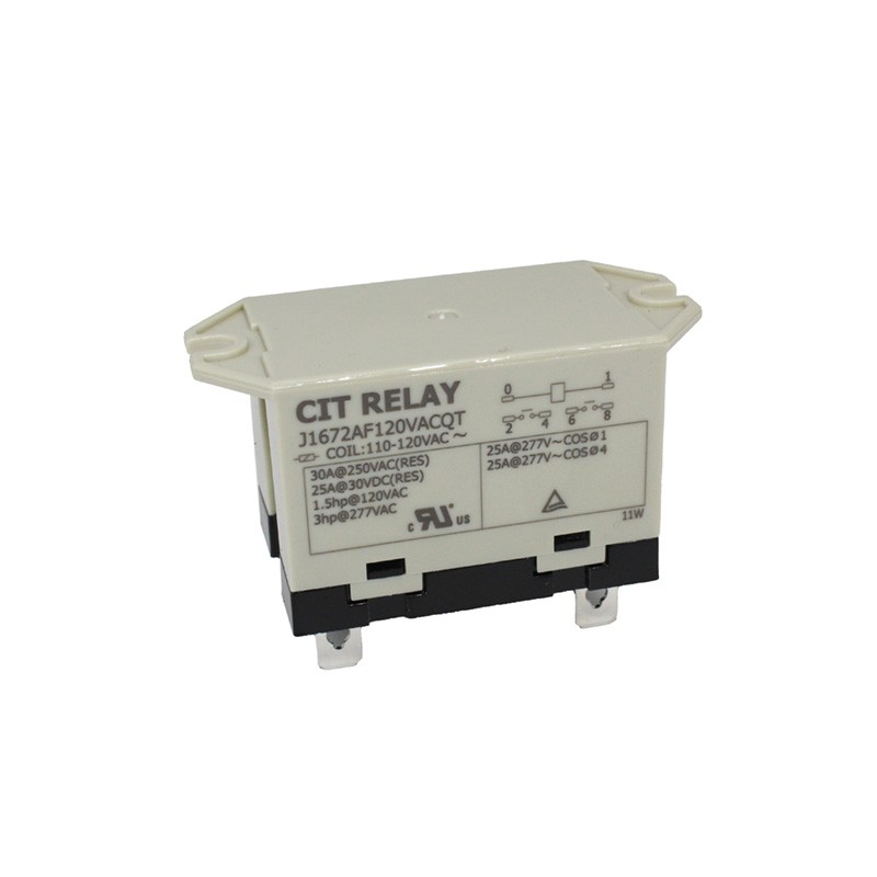 1 pcs : J1672AF120VACQT - RELAY GEN PURPOSE DPST