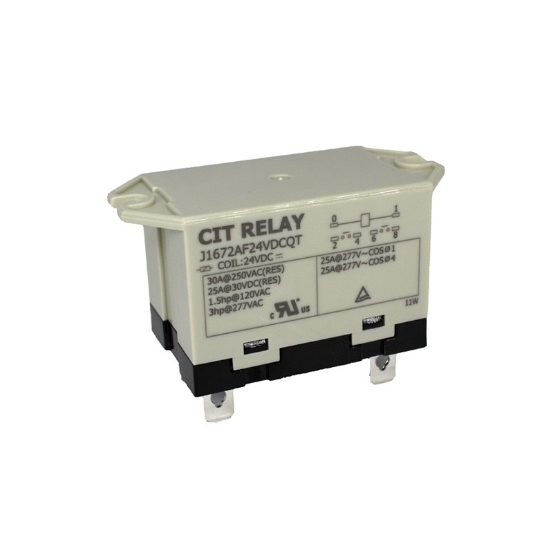 1 pcs : J1672AF24VDCQT - RELAY GEN PURPOSE DPST