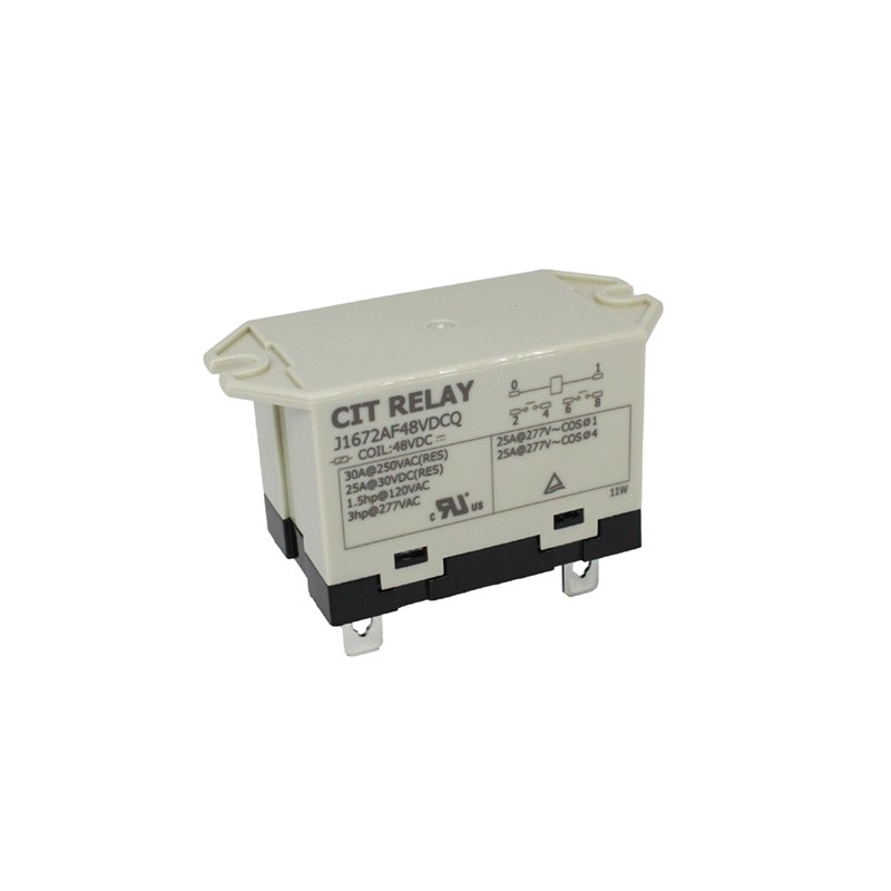1 pcs : J1672AF48VDCQ - RELAY GEN PURPOSE DPST