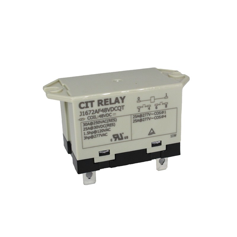 1 pcs : J1672AF48VDCQT - RELAY GEN PURPOSE DPST