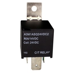 1 pcs : A3M1ASQ24VDC2 - RELAY AUTOMOTIVE SPST 80A 24V
