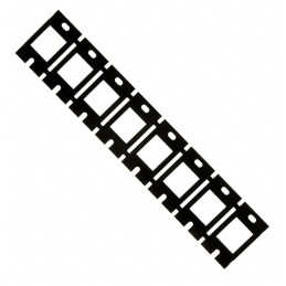 1 pcs : 37D633 - MOUNTING STRIP SOCKET 8POLES