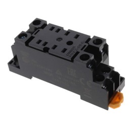 1 pcs : PYFZ-08-E - MY2 SOCKET/DIN MOUNT