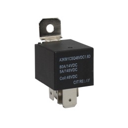 1 pcs : A3KM1CSQ48VDC1.6D - RELAY AUTOMOTIVE SPDT 80A 48VDC