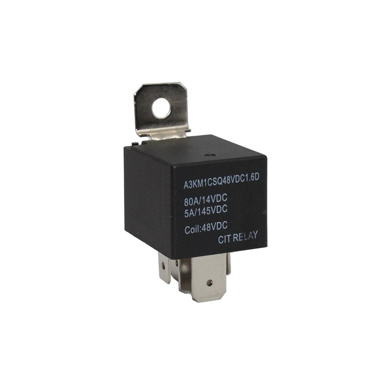 1 pcs : A3KM1CSQ48VDC1.6D - RELAY AUTOMOTIVE SPDT 80A 48VDC