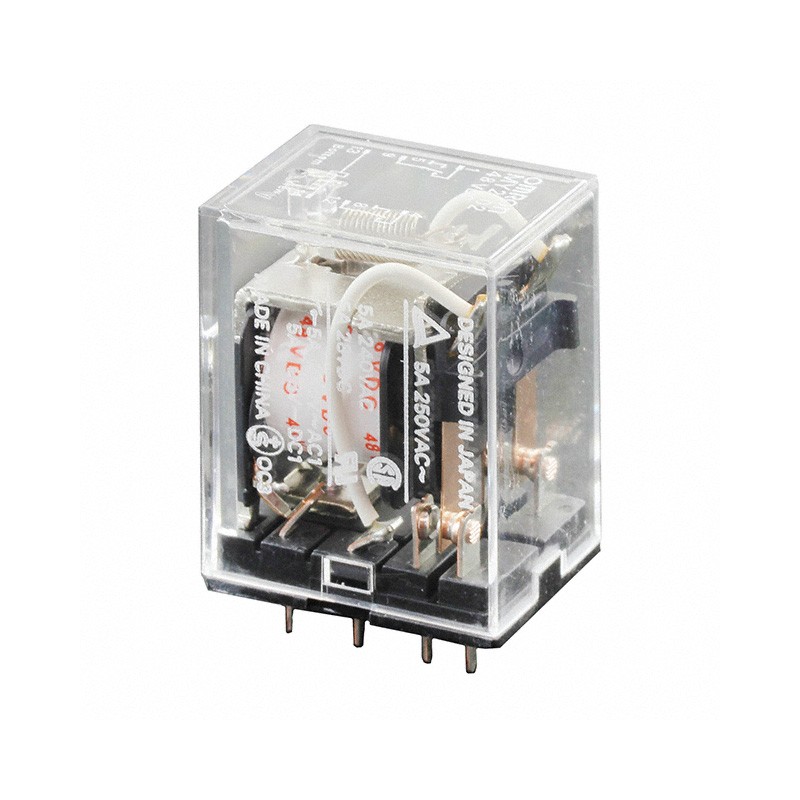1 pcs : MY2-02-DC48 - RELAY GEN PURPOSE DPDT 5A 48V
