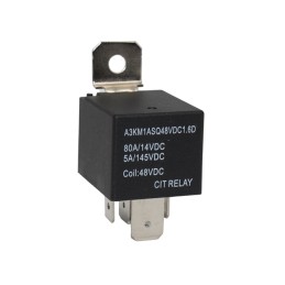1 pcs : A3KM1ASQ48VDC1.6D - RELAY AUTOMOTIVE SPST 80A 48VDC