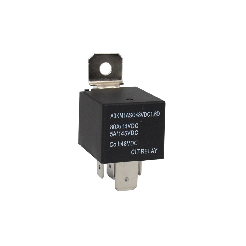 1 pcs : A3KM1ASQ48VDC1.6D - RELAY AUTOMOTIVE SPST 80A 48VDC