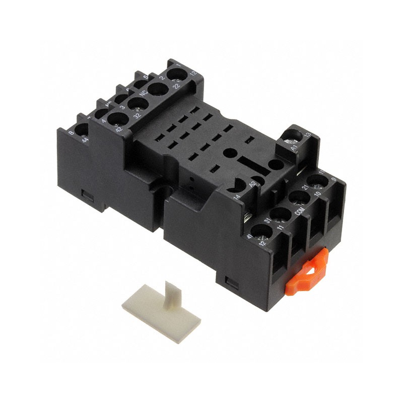 1 pcs : 7760056107 - RELAY SOCKET 14 POS DIN RAIL
