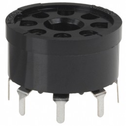 1 pcs : PLE08-0 - RELAY SOCKET 8 POS THROUGH HOLE