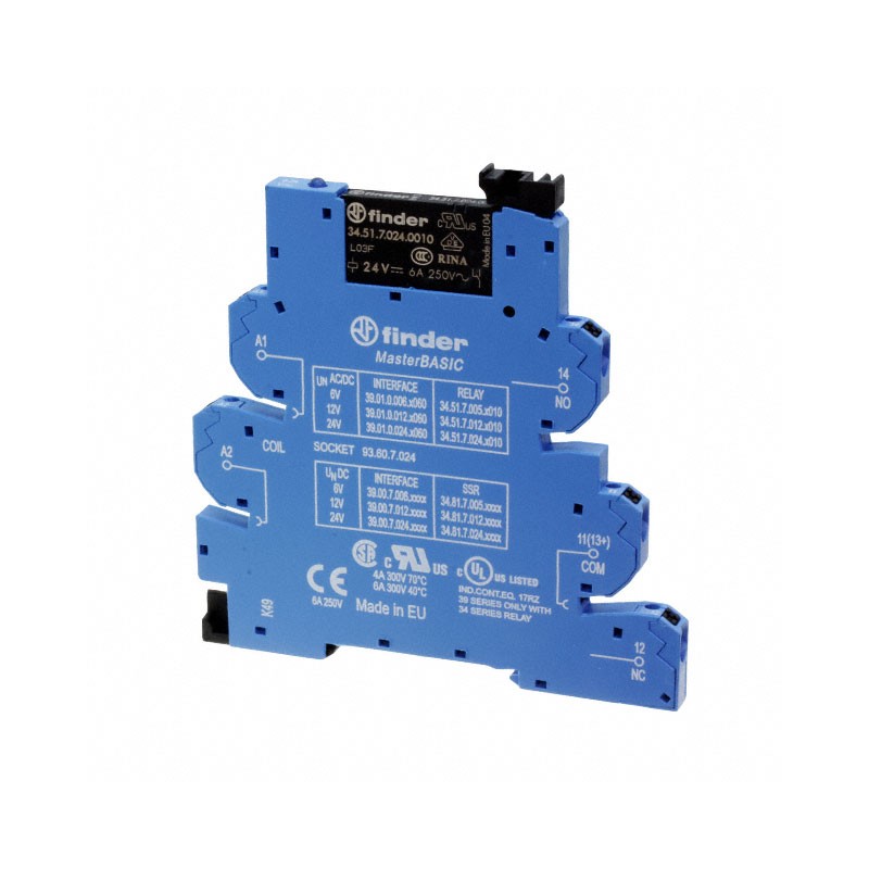 1 pcs : 39.01.0.024.0060 - RELAY GEN PURPOSE SPDT 6A 24V