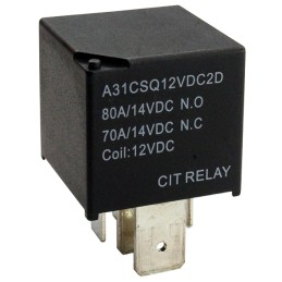 1 pcs : A31CSQ12VDC2D - RELAY AUTOMOTIVE SPDT 80A 12V