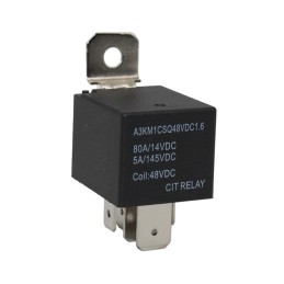 1 pcs : A3KM1CSQ48VDC1.6 - RELAY AUTOMOTIVE SPDT 80A 48VDC