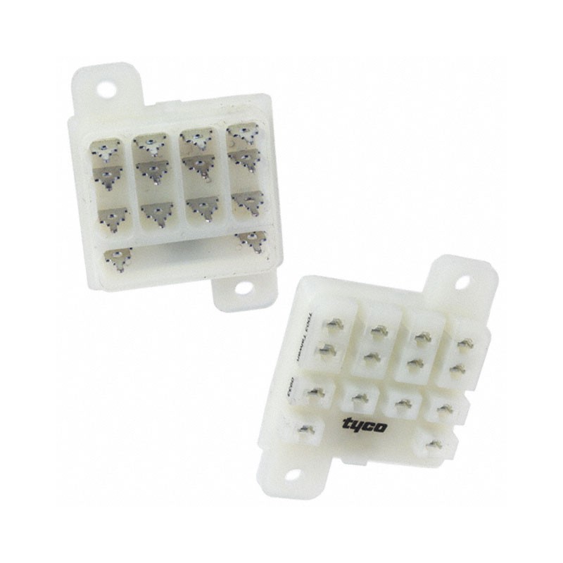 1 pcs : 27E419 - RELAY SOCKET 14 POS THROUGH HOLE