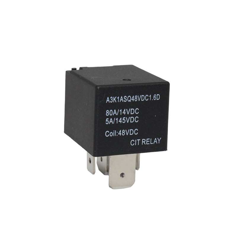 1 pcs : A3K1ASQ48VDC1.6D - RELAY AUTOMOTIVE SPST 80A 48VDC