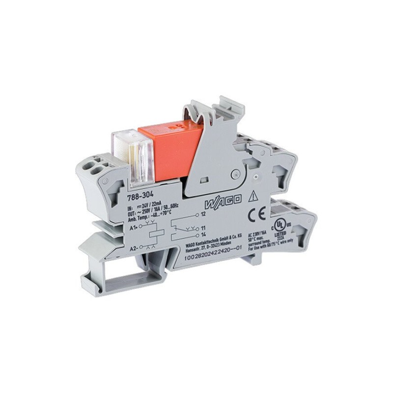 1 pcs : 788-304/003-000 - RELAY GEN PURPOSE SPDT 16A 24V