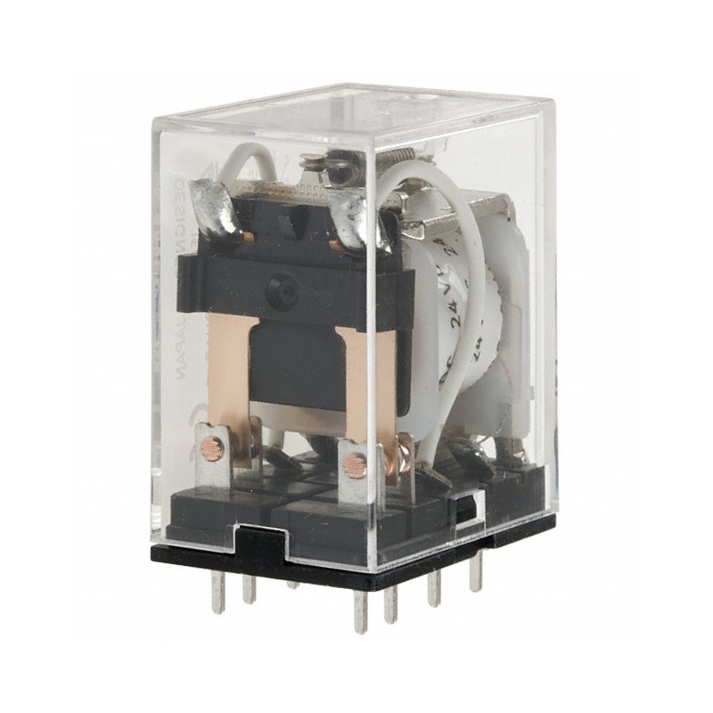 1 pcs : MY2-02-DC24 - RELAY GEN PURPOSE DPDT 5A 24V