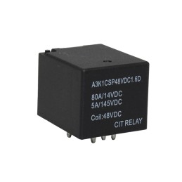 1 pcs : A3K1CSP48VDC1.6D - RELAY AUTOMOTIVE SPDT 80A 48VDC