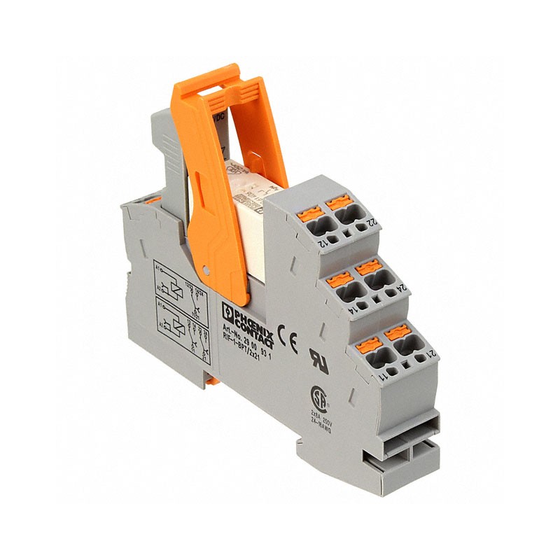 1 pcs : 2903341 - RELAY GEN PURPOSE SPDT 10A 24V