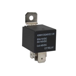 1 pcs : A3KM1CSQ48VDC1.6R - RELAY AUTOMOTIVE SPDT 80A 48VDC