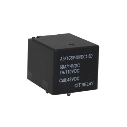 1 pcs : A2K1CSP48VDC1.6D - RELAY AUTOMOTIVE SPDT 60A 48VDC