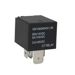 1 pcs : A3K1ASQ48VDC1.6R - RELAY AUTOMOTIVE SPST 80A 48VDC