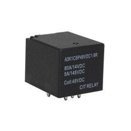 1 pcs : A3K1CSP48VDC1.6R - RELAY AUTOMOTIVE SPDT 80A 48VDC