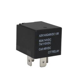 1 pcs : A2K1ASQ48VDC1.6R - RELAY AUTOMOTIVE SPST 60A 48VDC