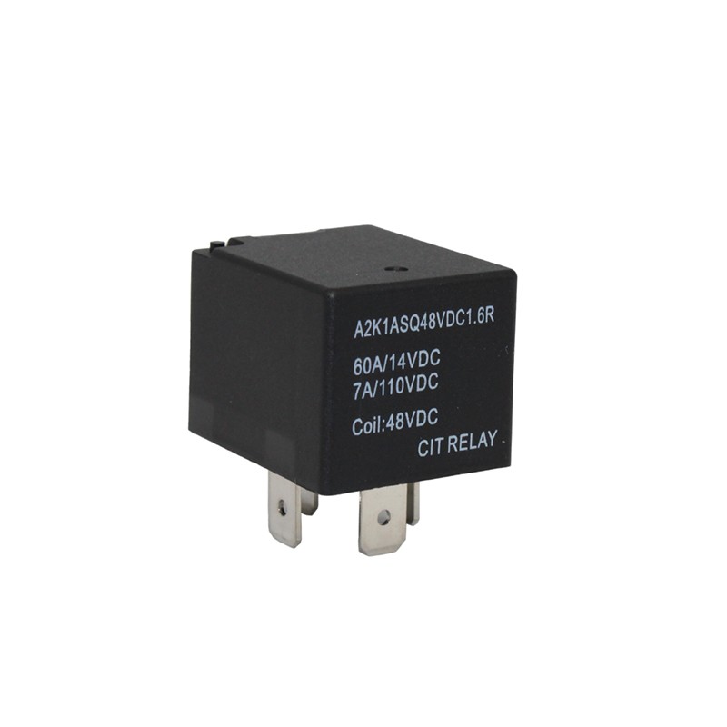 1 pcs : A2K1ASQ48VDC1.6R - RELAY AUTOMOTIVE SPST 60A 48VDC