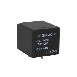 1 pcs : A2K1CSP48VDC1.6R - RELAY AUTOMOTIVE SPDT 60A 48VDC